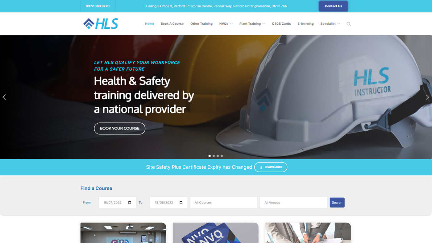 health and safety training web preview